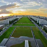 V609 Apart Hotel Em Brasilia - Ambiente Acolhedor
